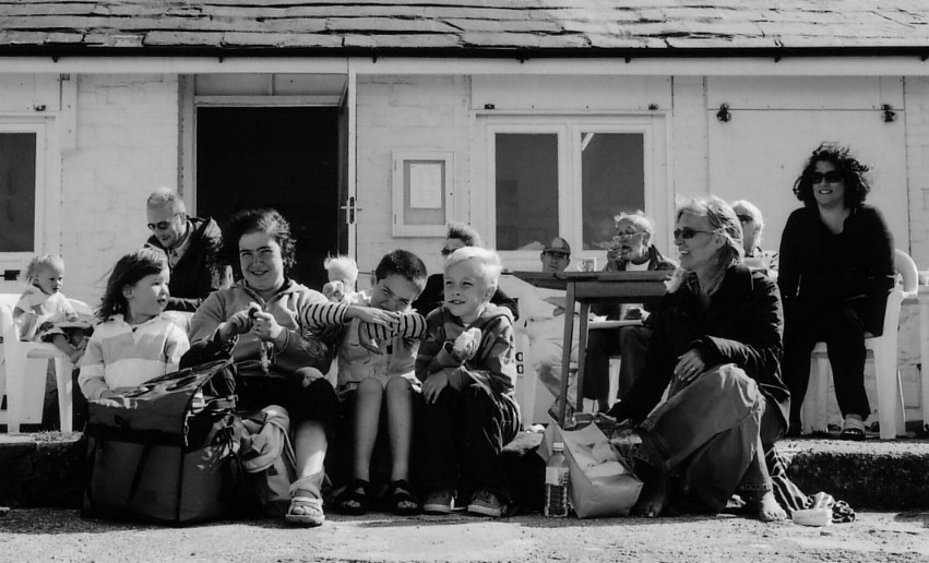 Happy families at Bude, 2006