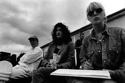 Sid, Amanda and Annie under a Cloudy Sky