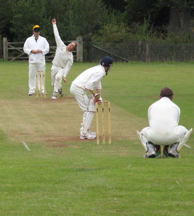 Sam flings one down