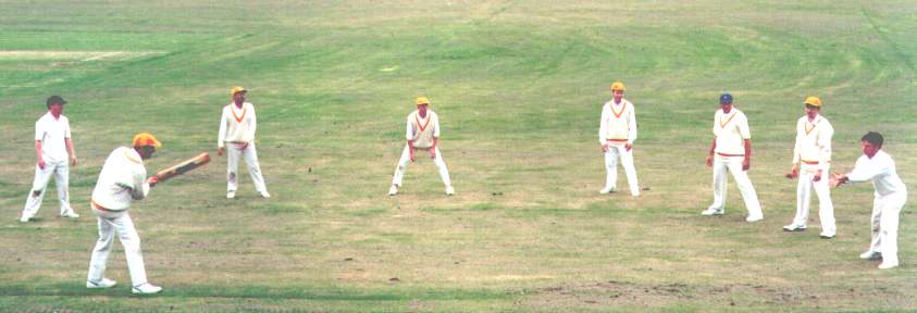 Catching practice at Comrie