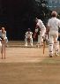 Peter batting for the Erratics at Gras Lawn, 1996