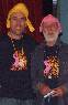 Jim and Peter model the 2009 T-shirt