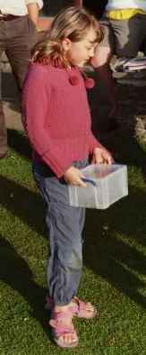 Chloe Sharland, co-supporter of the tour 2004